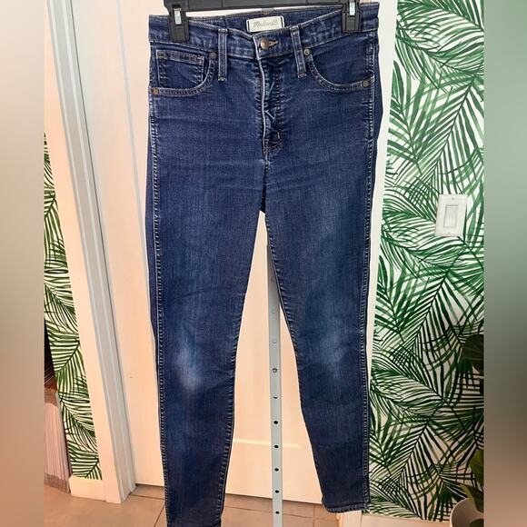 Madewell 10” High Rise Skinny Jeans 27T - Picture 2 of 11